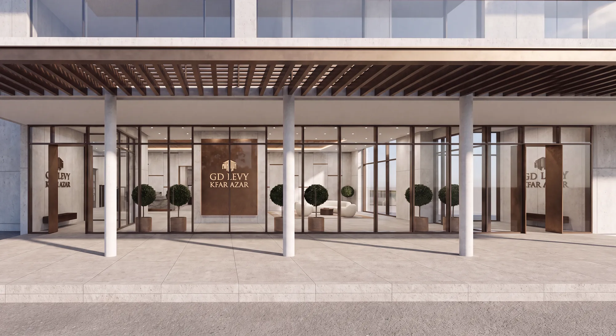 GD Levy · Lobby — residential lobby